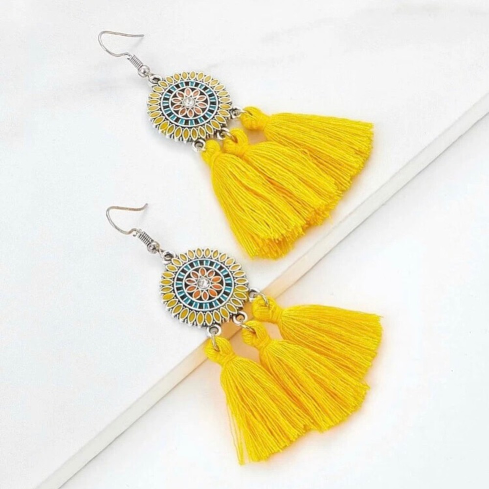 Tassel Drop Earrings